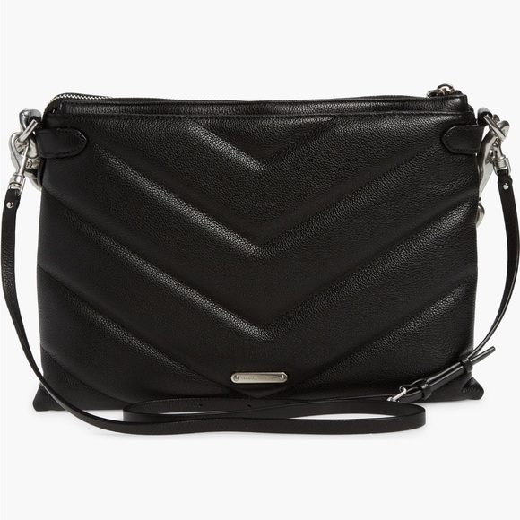 Edie Maxi Chevron Leather Bag by Rebecca Minkoff - Picture 2 of 3